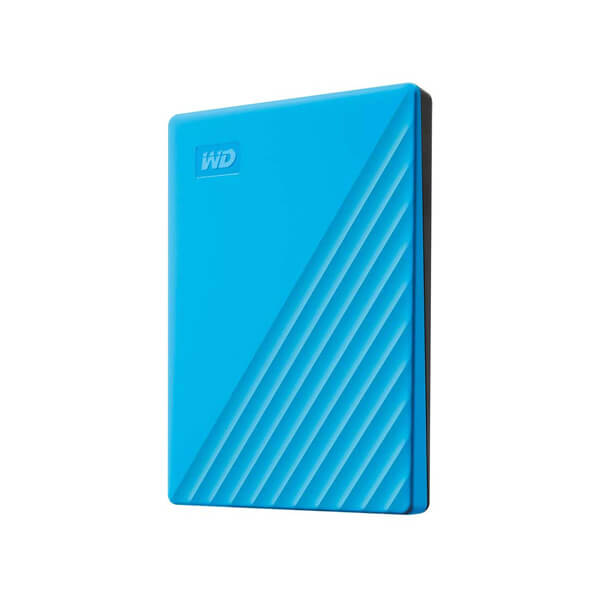 WD My Passport 2TB Sky Blue External Hard Drive